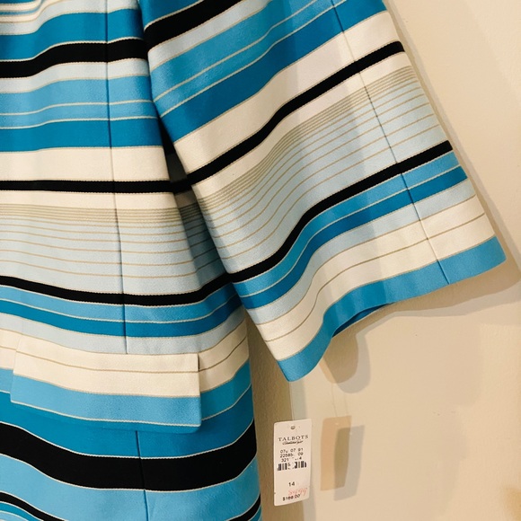 Vintage Talbots Stripe Blaxer Jacket - Picture 3 of 7